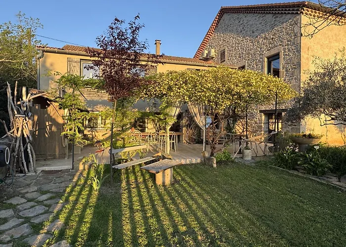 Maison Bruno Di Salvio Pensjonat Les Vans